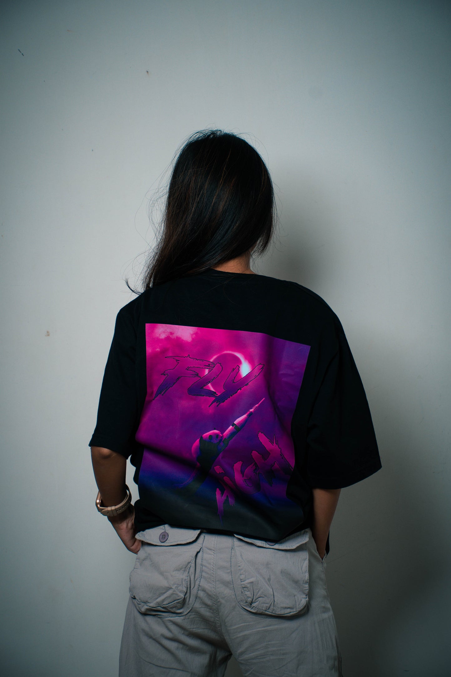 Women's Graphic Printed Oversized T-shirt